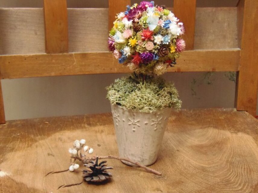 フラワーアソートトピアリー　II