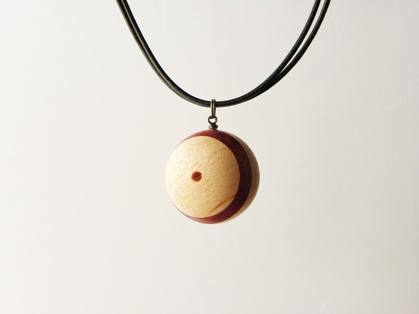 ペンダント -メープル･パープルハート･ココボロ○-