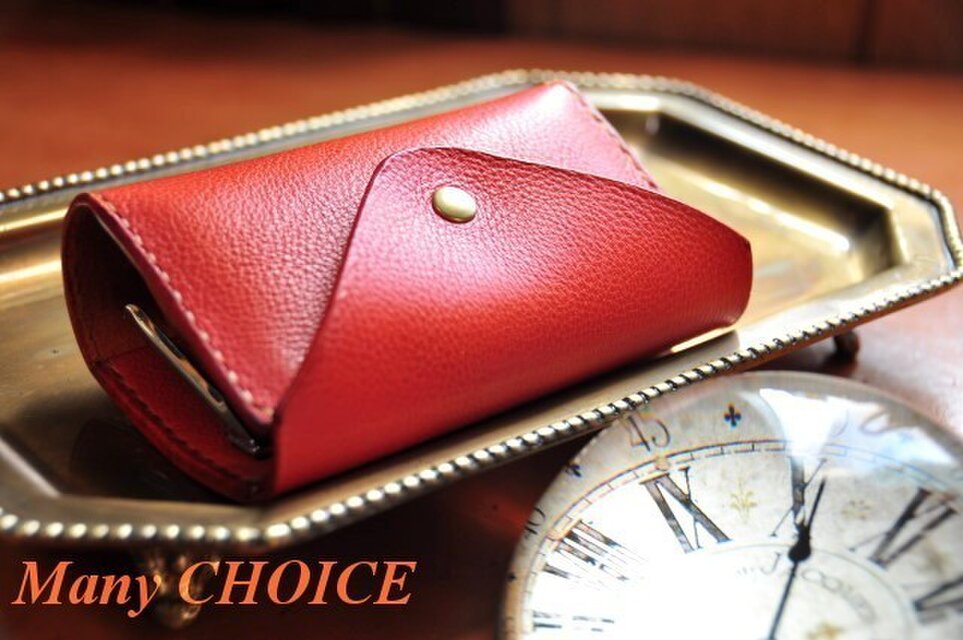 イタリアンオイルレザーアリゾナ・コインキャッチャー財布