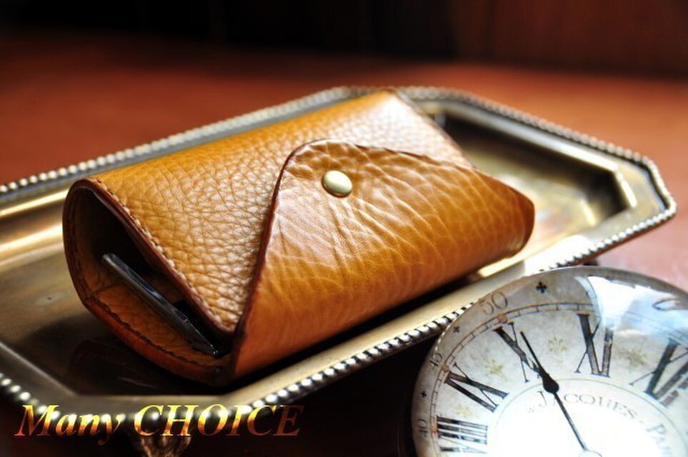 イタリアンオイルレザー・アリゾナ・コインキャッチャー財布