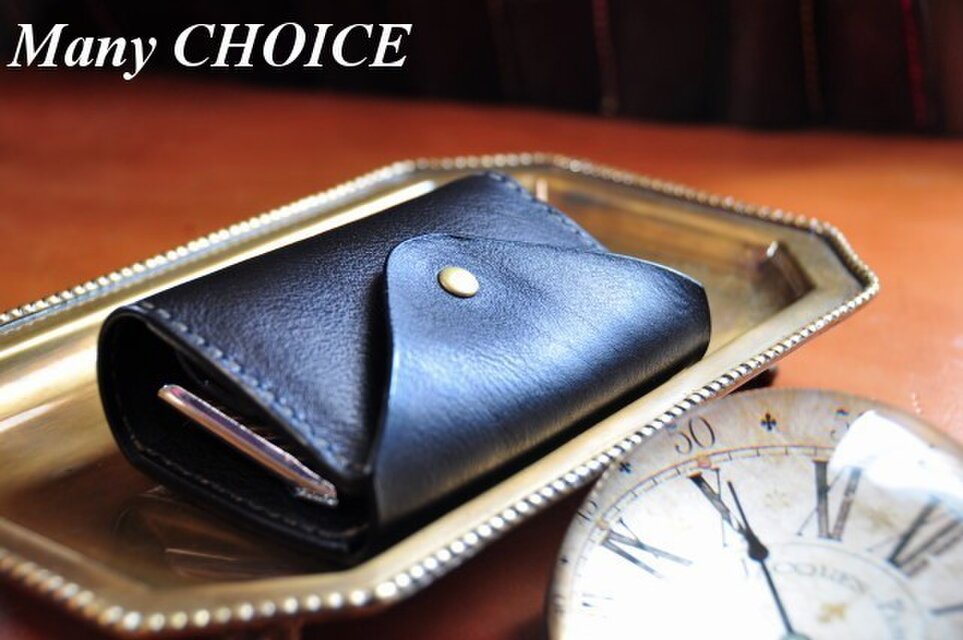 イタリアンオイルレザー・アリゾナ・コインキャッチャー財布