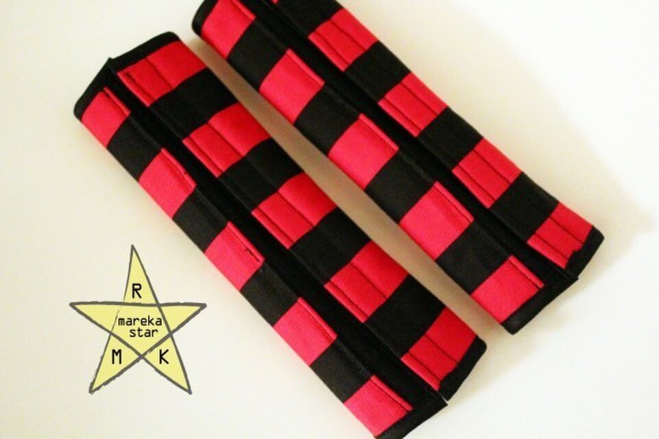 【売約済T様】№329 Bgaboo B3用ハンドルカバー 赤黒