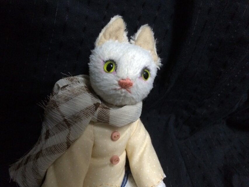 猫ドール 黄緑のブーツのこ