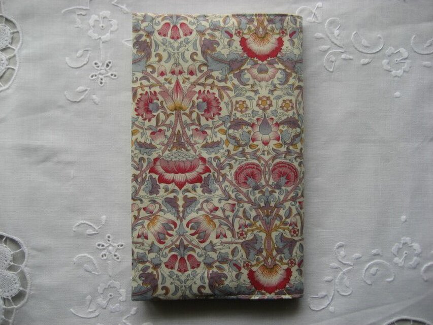 リバティプリント 新書用(Lodden A）