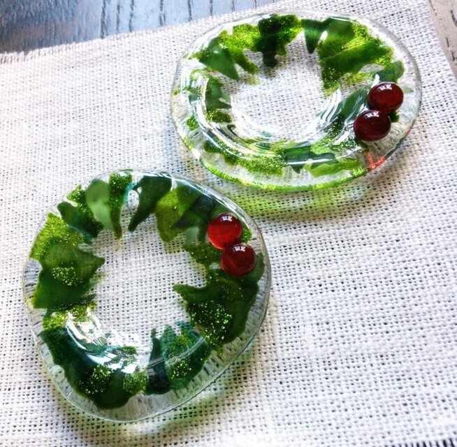 クリスマスリースのレスト4