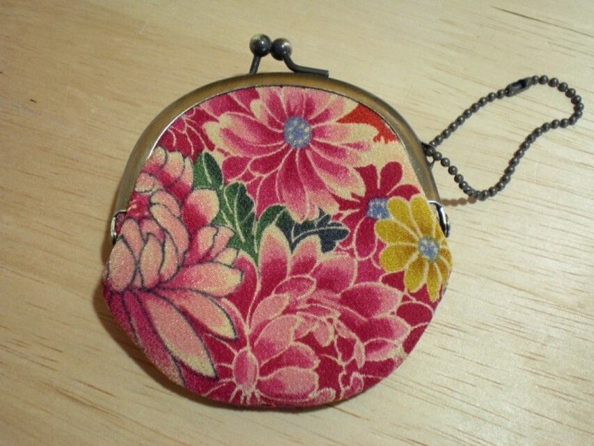 和ながま口*牡丹菊