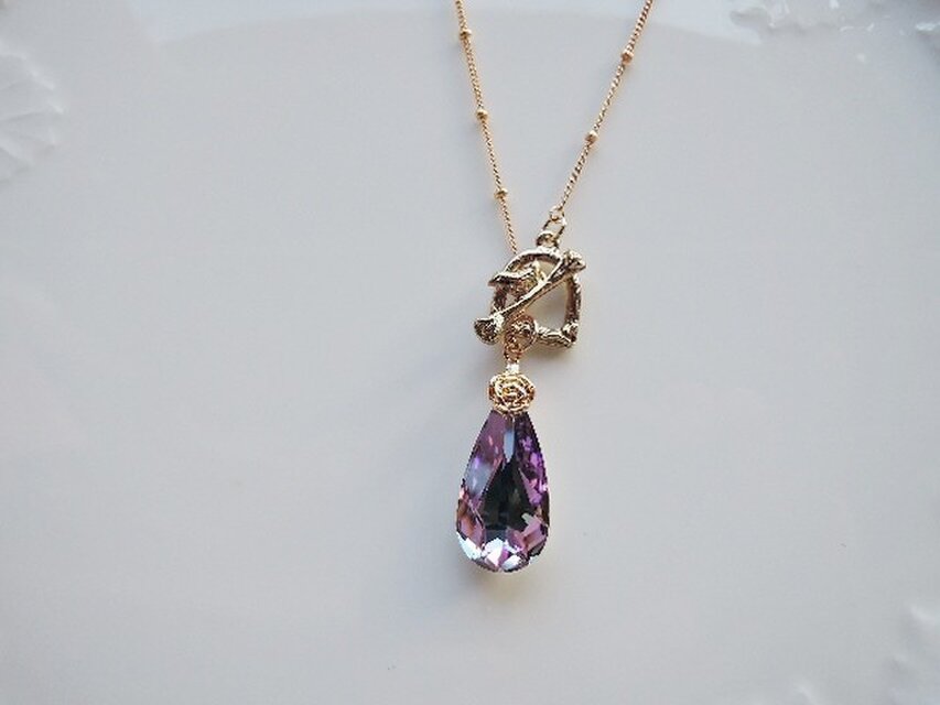 ☆スワロフスキー♡ヴィトレイルライト♡ネックレス（492）