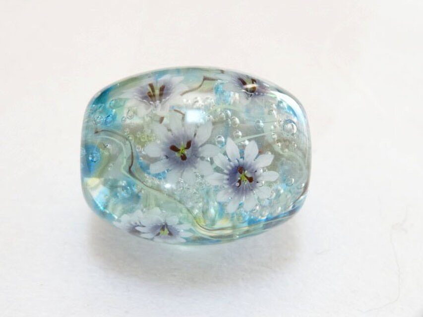 時計草のとんぼ玉