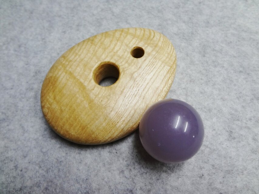 月の女神の勾玉＆心の安らぎにブルーレース