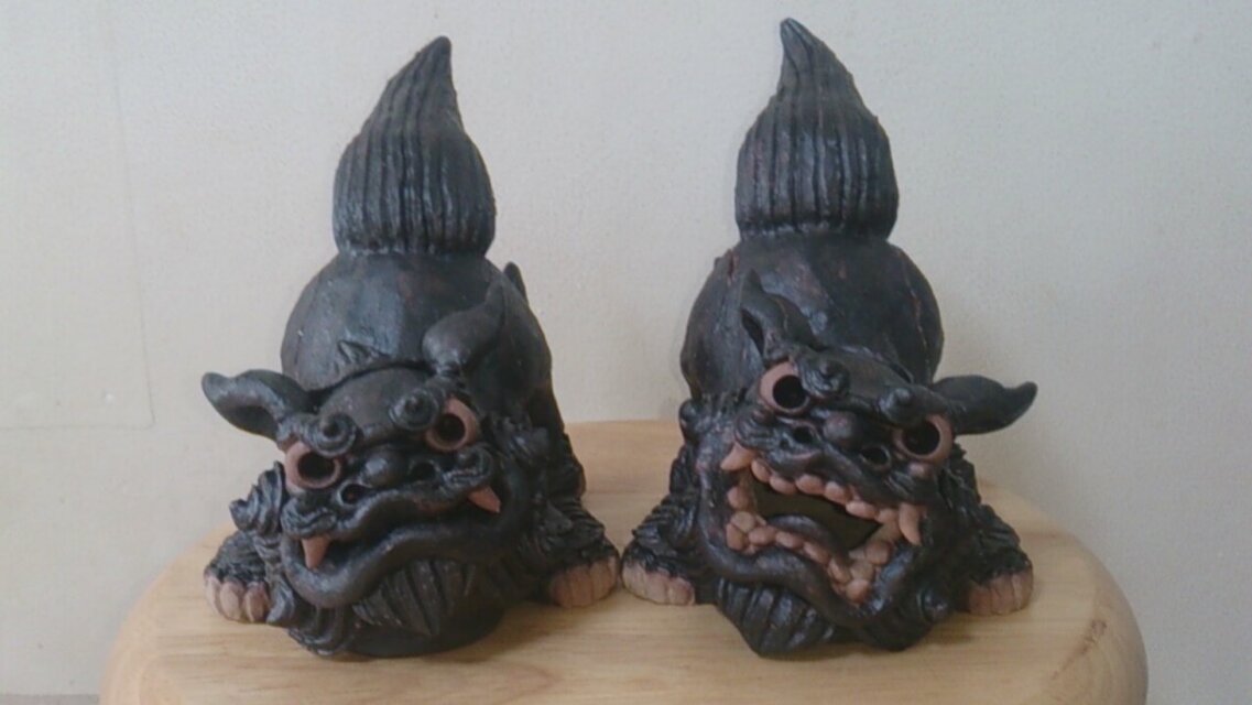 ホーヤーシーサー(黒マット)