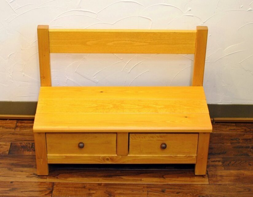 ★ありそうでない、２小人掛けミニベンチ