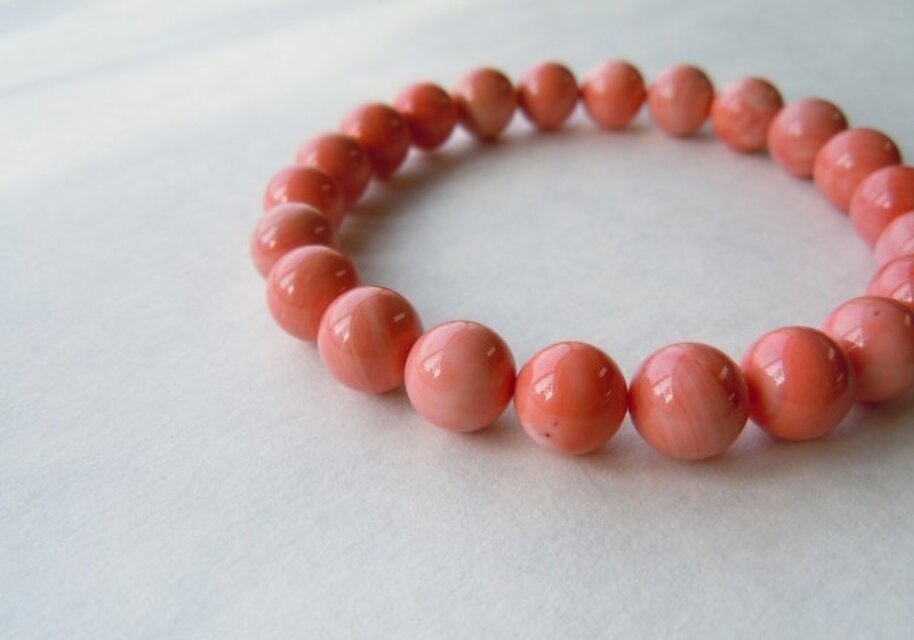 マーブル！マウンテンコーラルのブレスレット/1