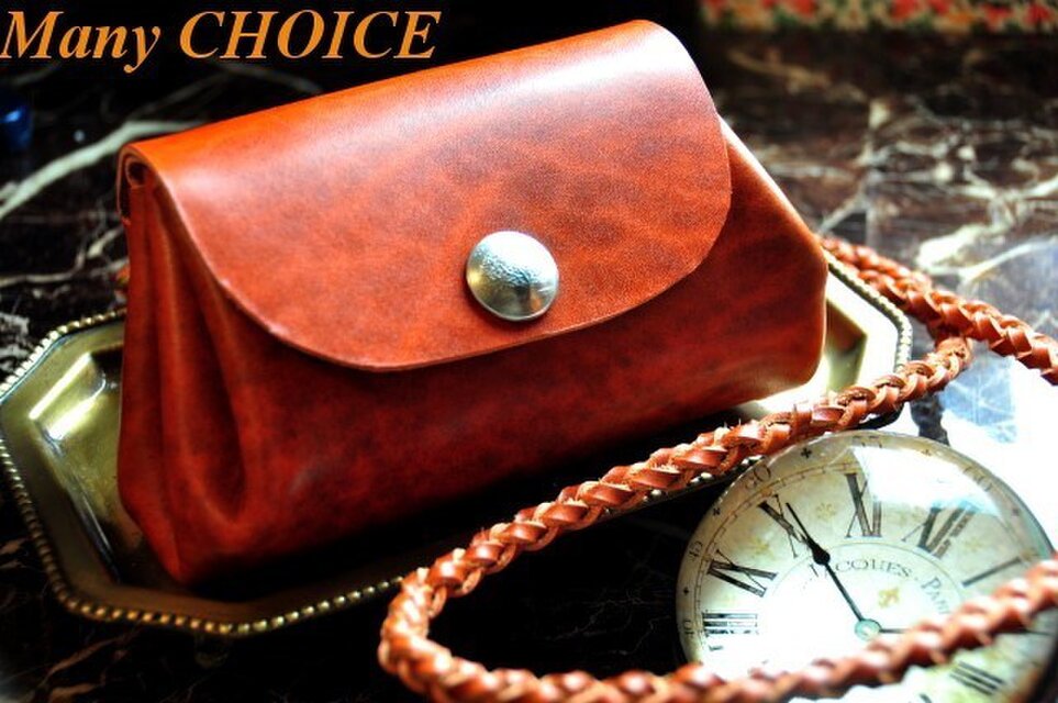 革の宝石ルガトー・アコーディオンコインキャッチャーバック