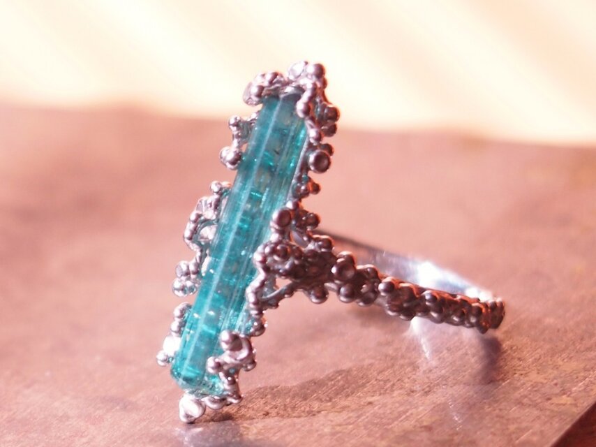 Ｓ様ご予約品樹氷のリング　