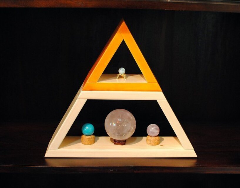 △トライアングル▼ツートンシェルフです△パワーUP↑