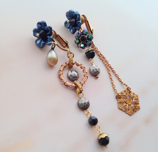 ヒロインの耳飾り＊花菖蒲 iris