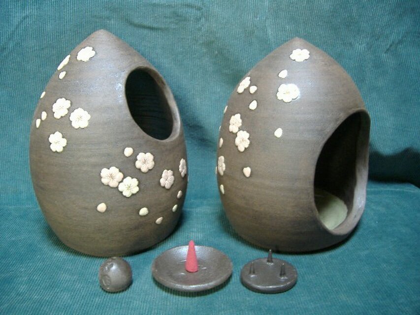 ４way・キャンドル＆花器＆香炉＆蚊取り・桜花