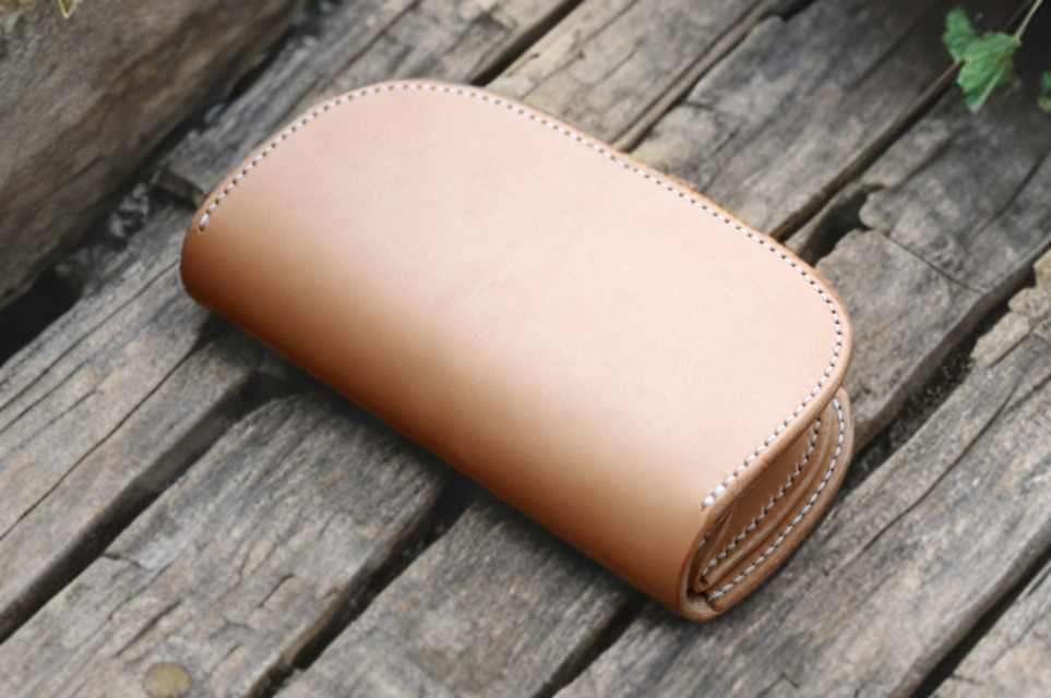 本革サドルレザーのシンプル長財布【受注製作】 | iichi 日々の暮らし