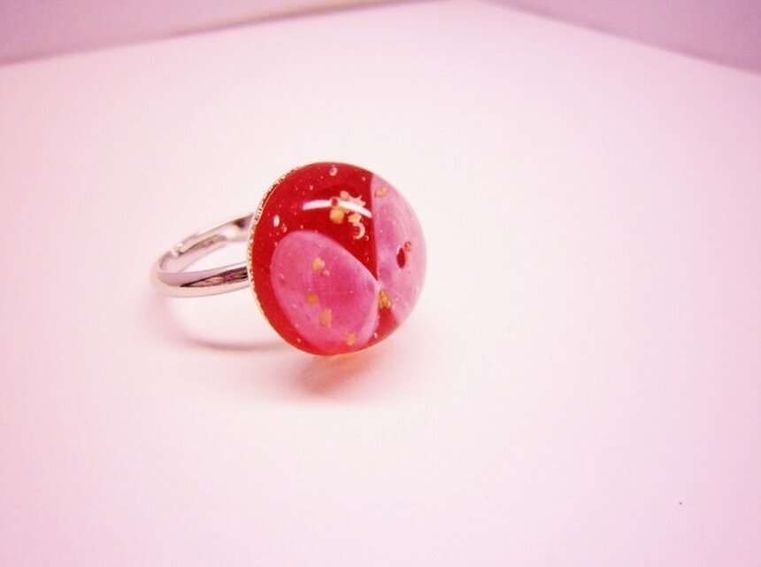 桜貝 蝶々　Ring