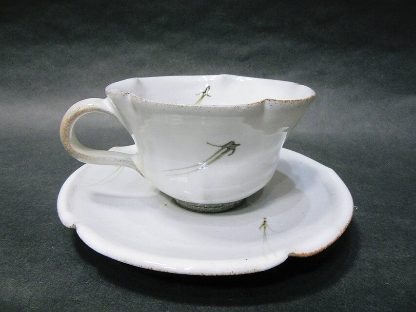 コーヒーカップ（松葉）