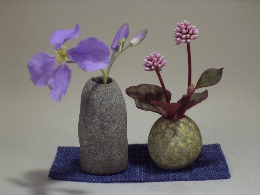 ころ輪挿し ころりんざし ペア K-180