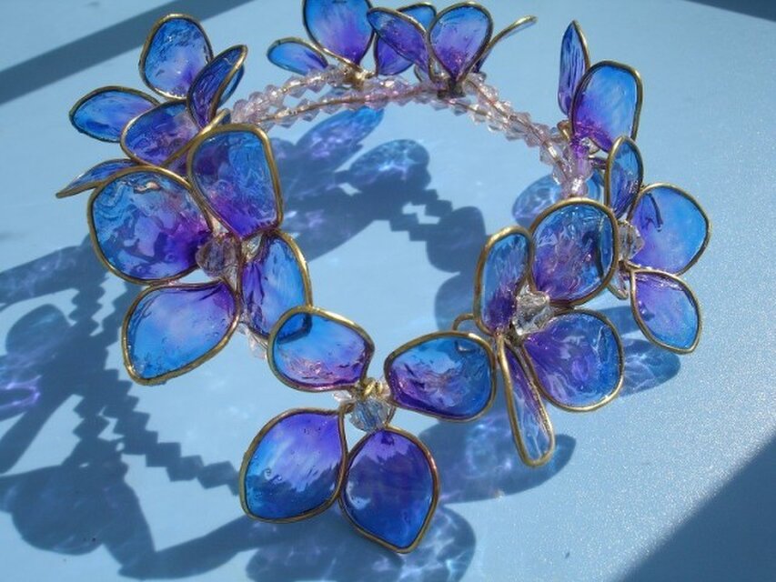 よくばり紫陽花アクセ（４WAY)