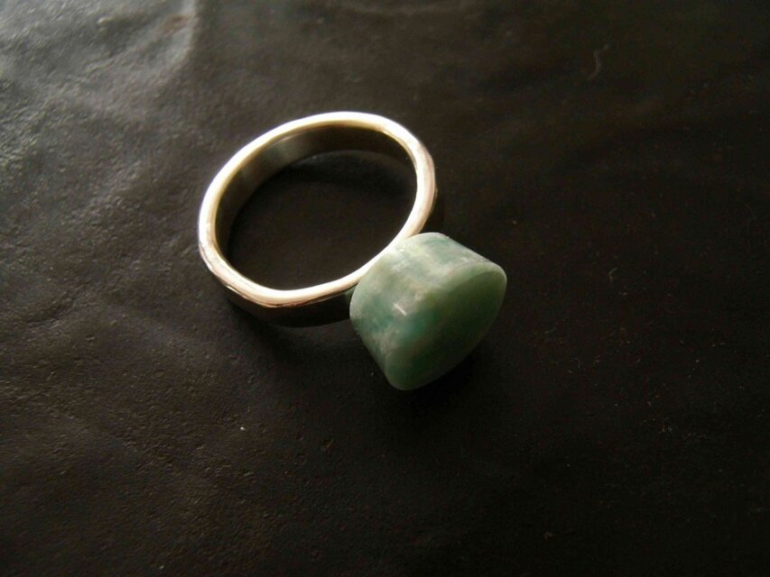 アマゾナイト　リング
