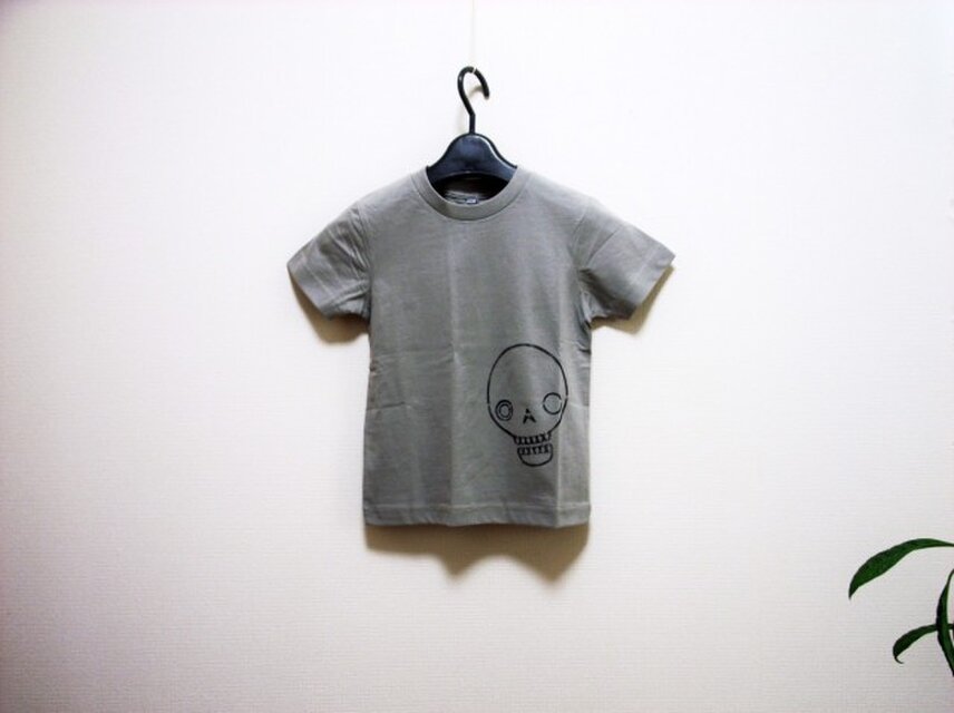 お子様用ガイコツT(ライン)　