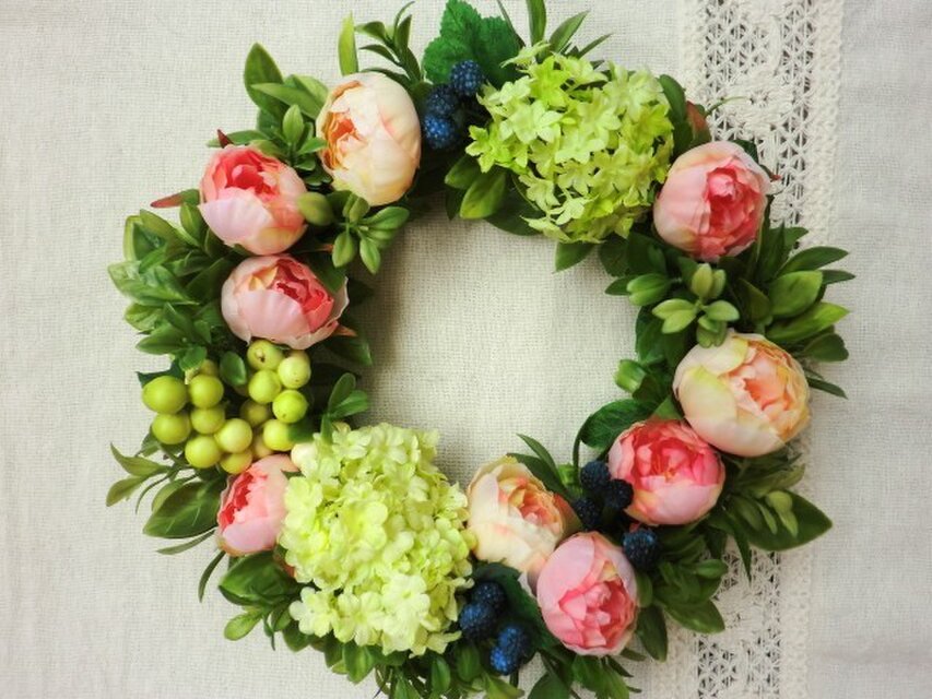 ベビーオレンジのローズリース