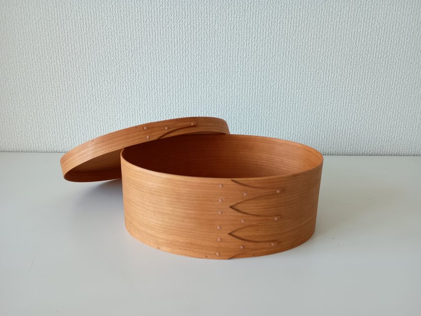 Shaker Oval Box #4 - チェリー | iichi 日々の暮らしを心地よくする