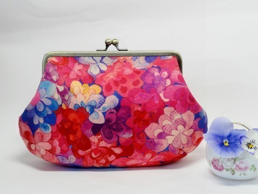 受注製作　リバティ　エメラルドベイピンク　ビニコ