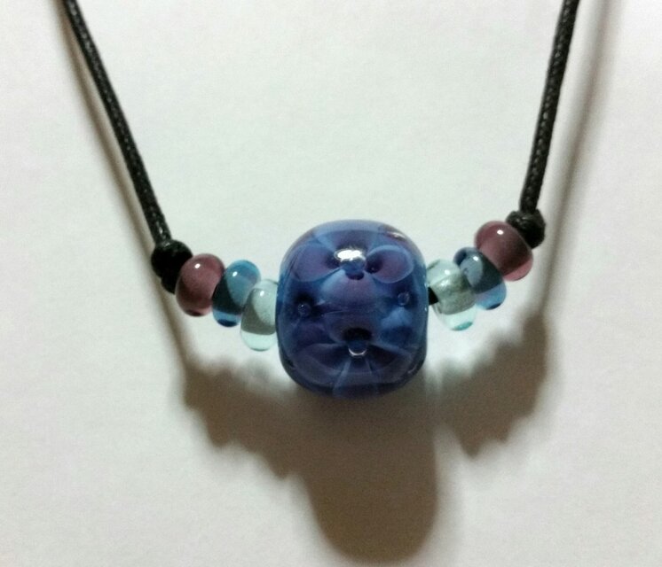 花～紫陽花いろ1(お仕立て済み)