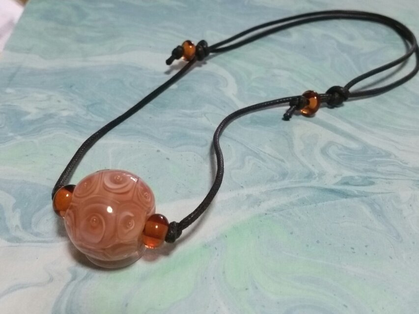 ネックレス（とんぼ玉）