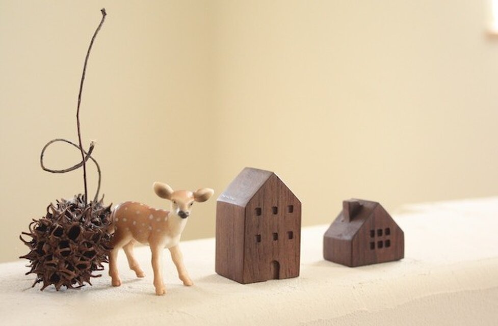 小さな木の家  -ヨーロッパの街並3-