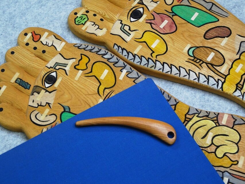 アートな足裏ツボ押し＆ペンダント A－59 | iichi 日々の暮らしを
