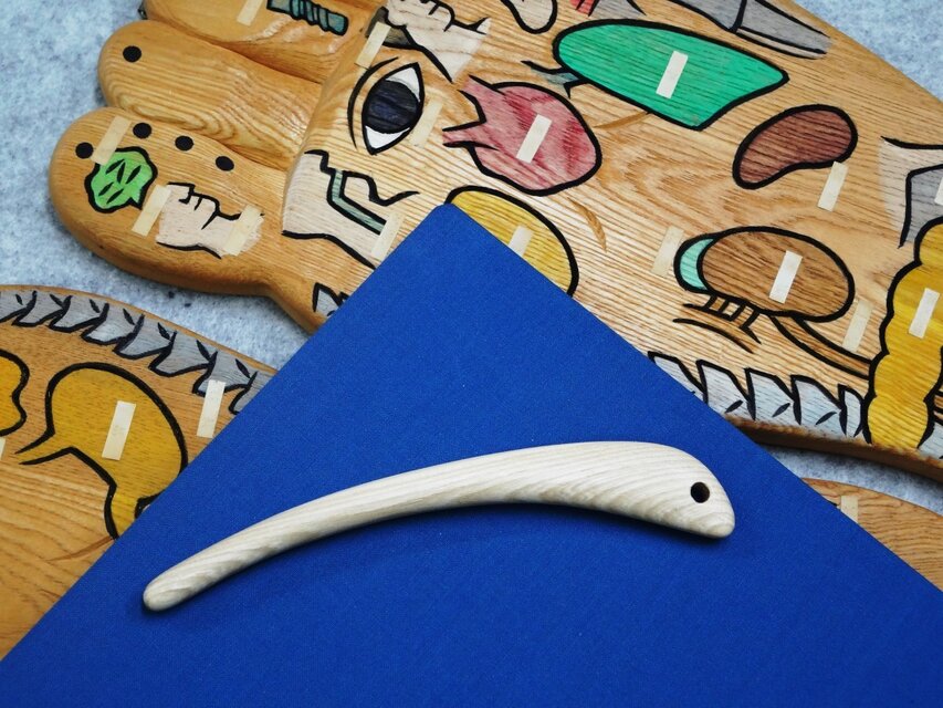 アートな足裏ツボ押し＆ペンダント A－72 | iichi 日々の暮らしを