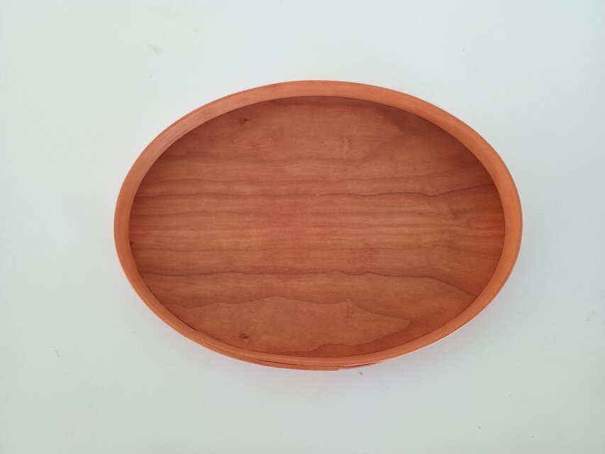 Shaker Oval Tray #6 - チェリー | iichi 日々の暮らしを心地よくする