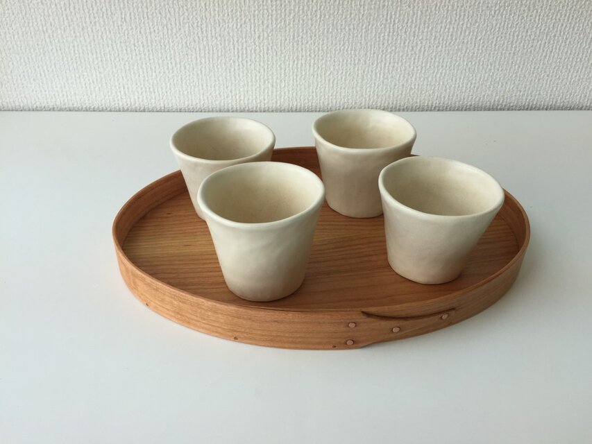 Shaker Oval Tray #7 - ブラックウォルナット | iichi 日々の暮らしを