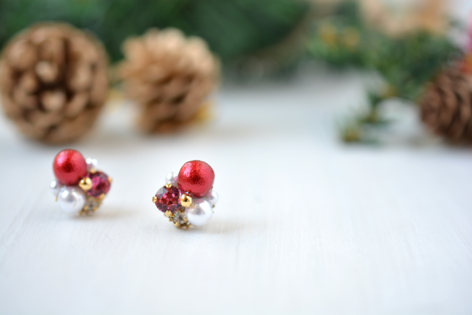 グラデーション　レッド