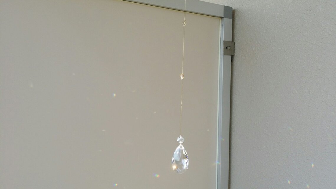 クリスタル・ダイアモンドのサンキャッチャー6♪