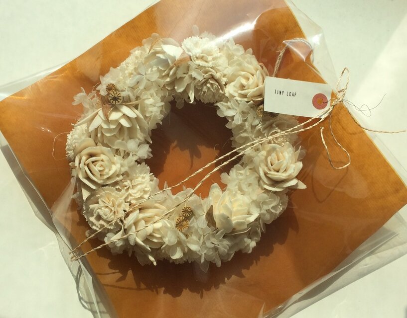 ほっこりヒノキのリース | iichi 日々の暮らしを心地よくする