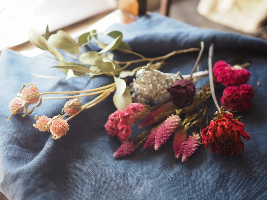 ドライフラワーの詰め合わせ　ｒ