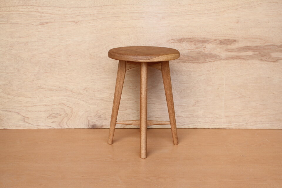 スツールA・国産ナラ材