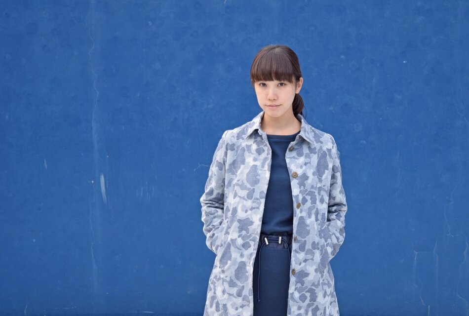 camouflage jacquard bansyuori coat 迷彩ジャガードコート | iichi