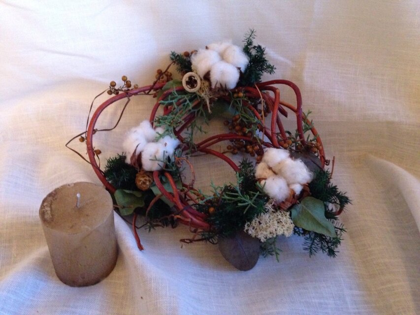 クリスマスにキャンドルの灯りを…