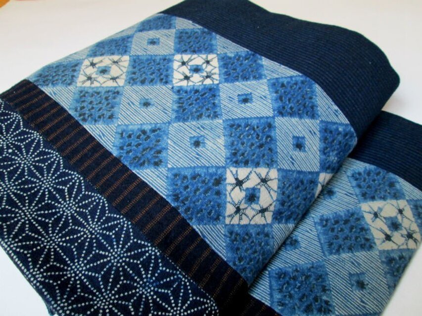 古布剥ぎ名古屋帯　（生地がありませんので、再出品できません）