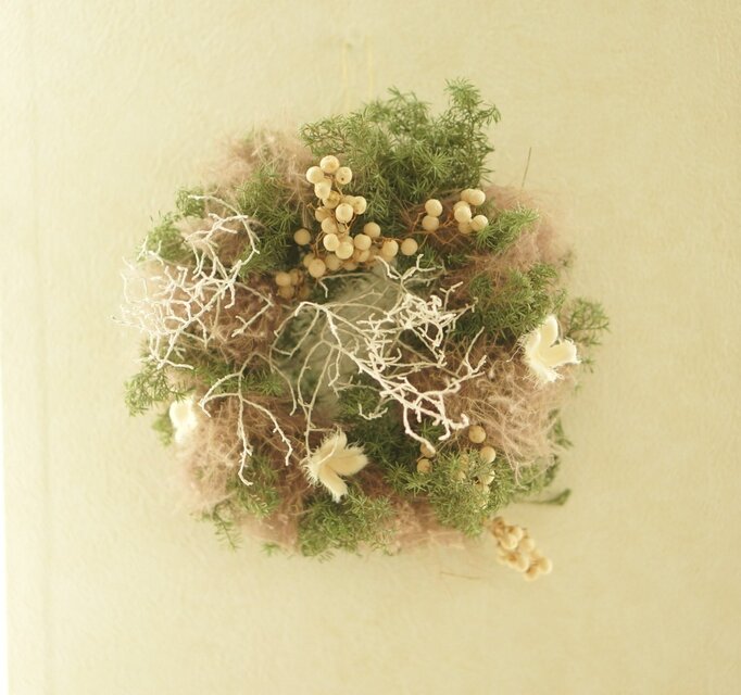 ほっこり♡　simple　wreath