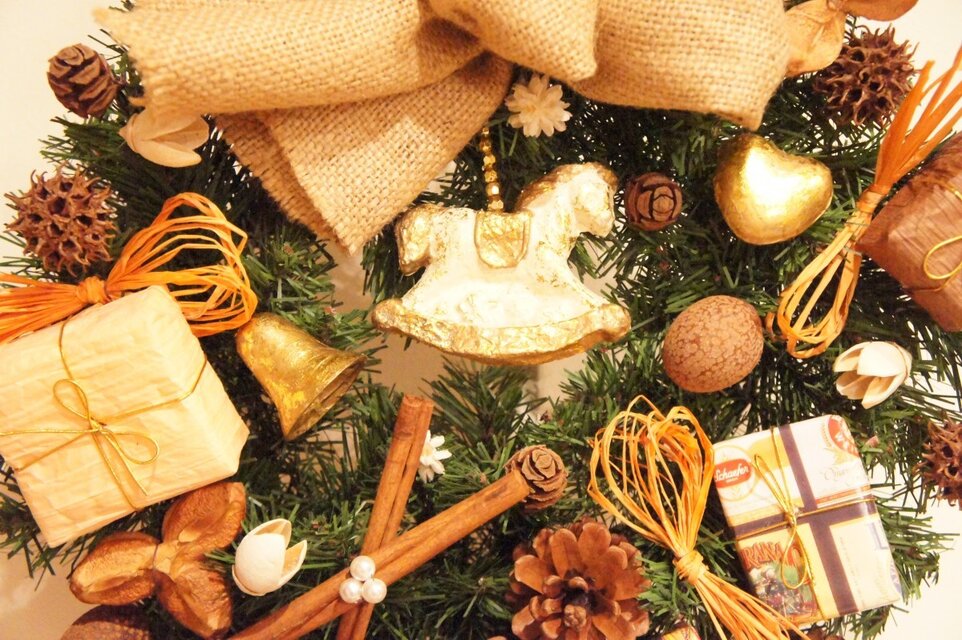 　木馬　#2　アイボリーゴールド