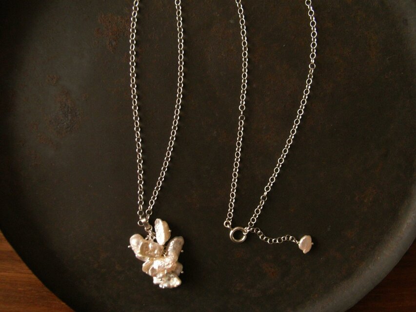 淡水パール　ロングネックレス