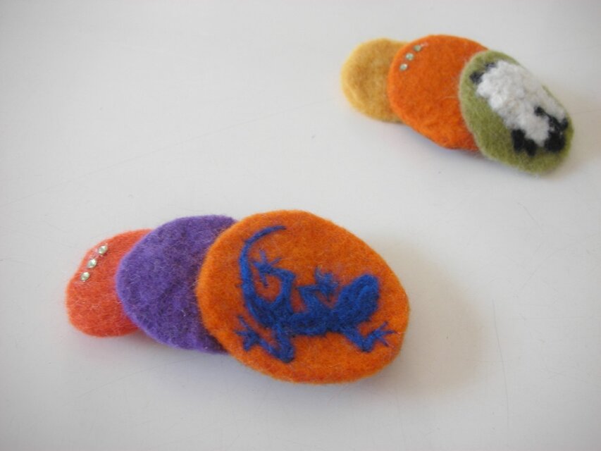 トカゲ　バレッタ